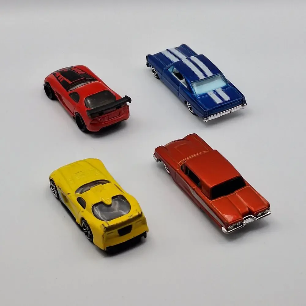 Loose Mixed Diecast Toy Car & Truck Lot 13 Pieces (Batmobile, Superbird, Muscle)